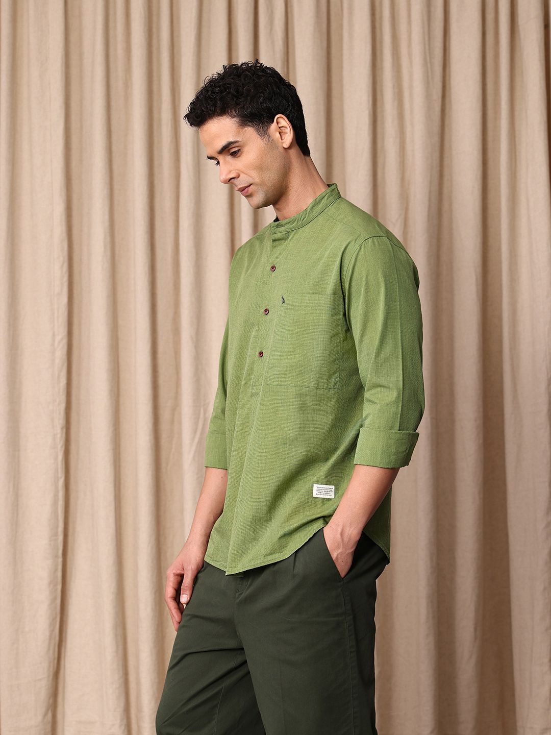 Mr Bowerbird Pure Cotton Casual Shirt