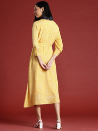 all about you Print Midi Dress
