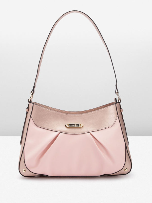 The Label Life Colourblocked Baguette Bag