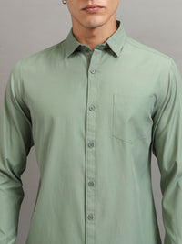 HIGHLANDER Men Slim Fit Shirt