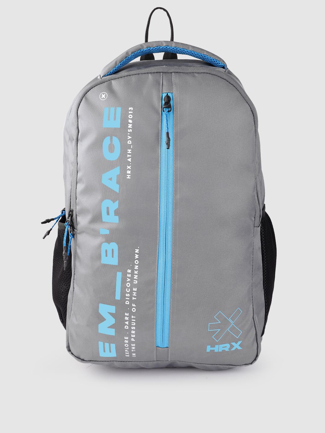 HRX by Hrithik Roshan Unisex Brand Logo Printed Backpack - 19 L