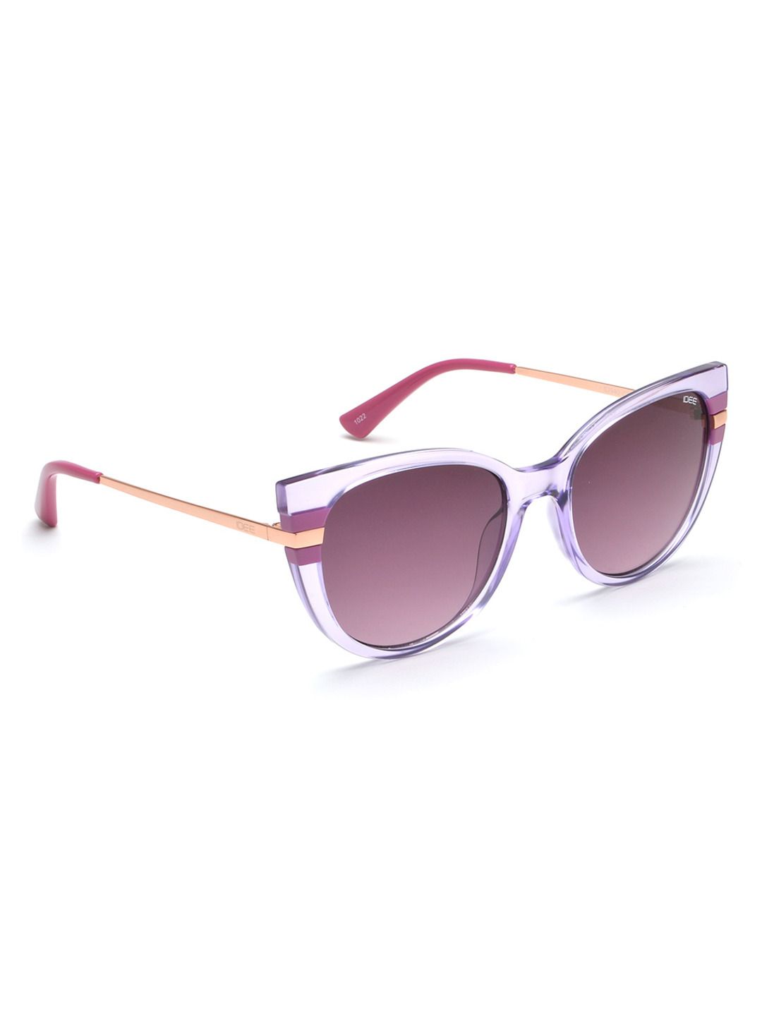 Idee Women Cateye cermin mata hitam dengan lensa lensa yang dilindungi UV2940c3sg