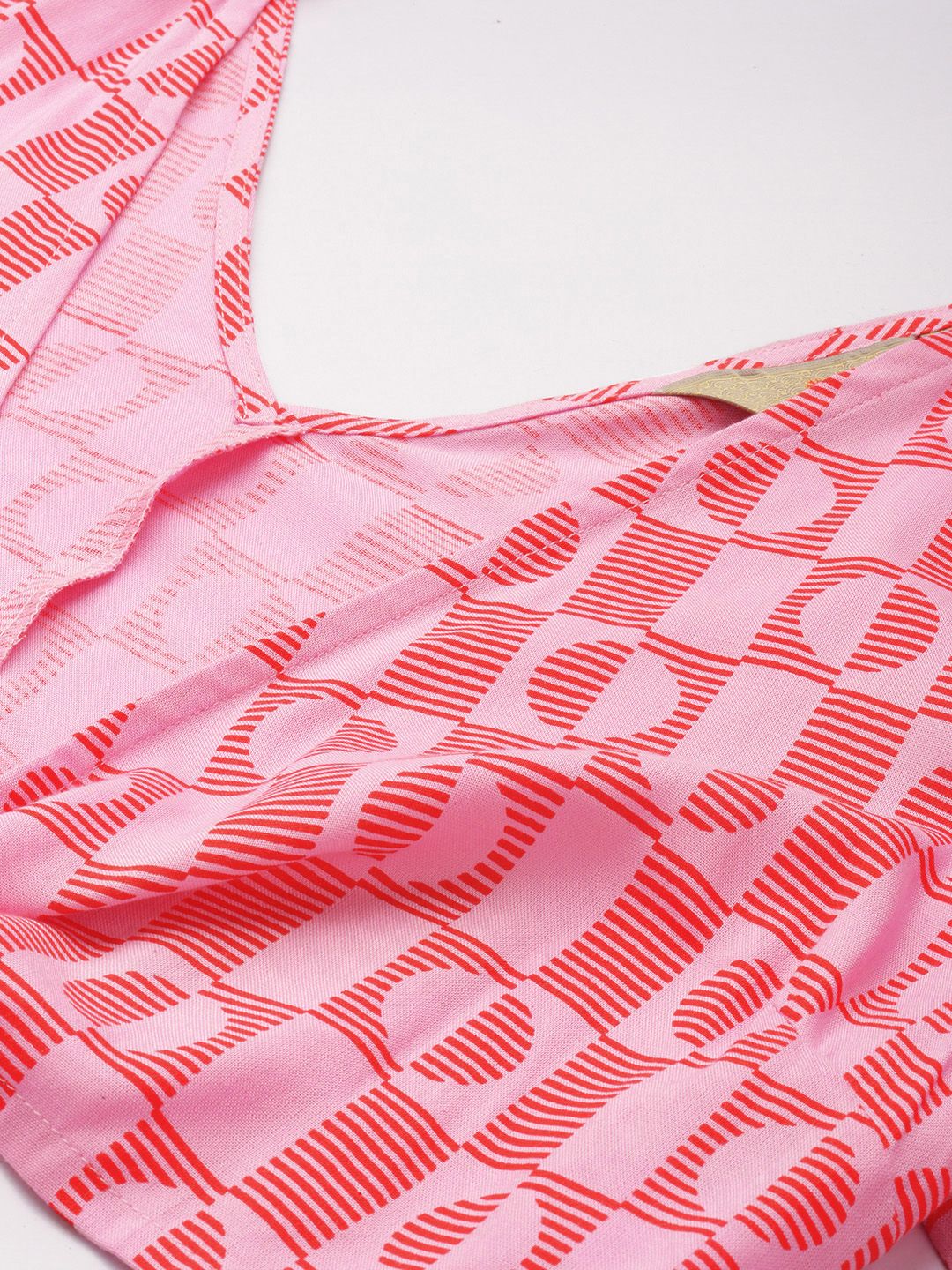 Anouk Printed Wrap Top with Palazzos