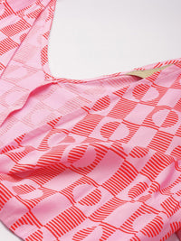 Anouk Printed Wrap Top with Palazzos
