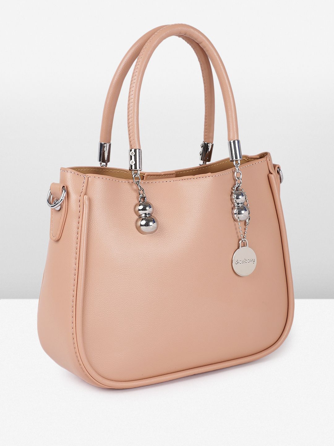 DressBerry Textured Structured Handheld Bag
