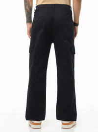 Bewakoof Men Straight Fit Cargo Trousers