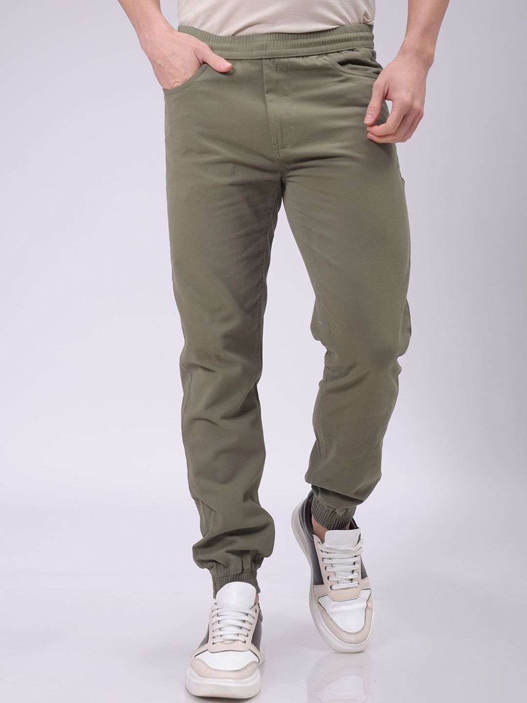 The Indian Garage Co Men Slim Fit Low Distress Jeans