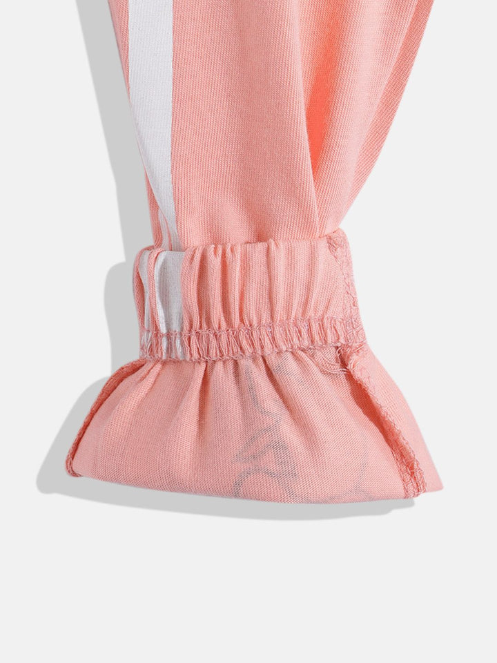 Happy Faces Girls Peanuts Print Pure Cotton Joggers