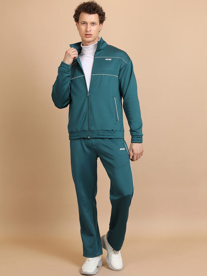 HIGHLANDER Relaxed Fit Drop Shoulder Sleeves Sweatshirt & Track Pants