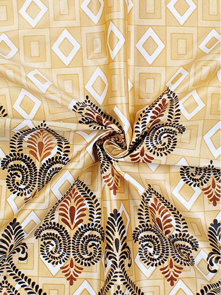 Story@home Bronze-Toned & Black 2 Pieces Ethnic Motifs Door Curtain