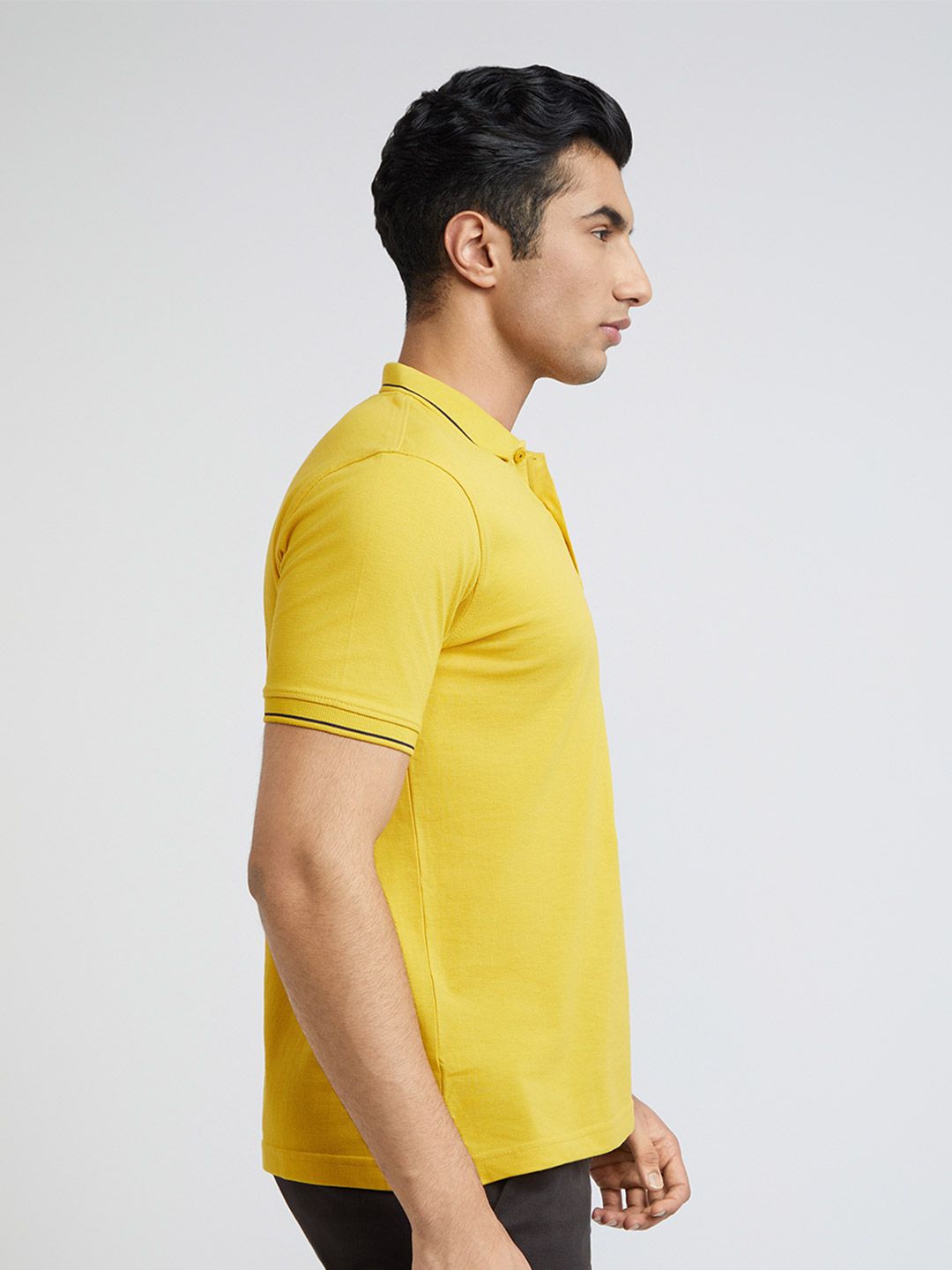 Raymond Pure Cotton Polo Collar T-shirt