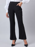 Style Quotient Women Smart Flared Trousers