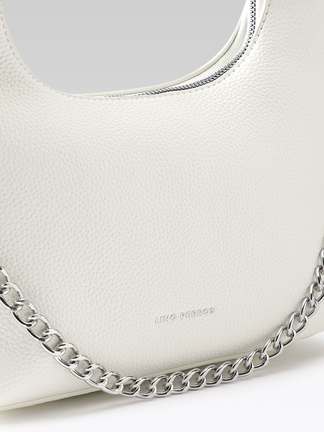 Lino Perros Textured Structured Shoulder Bag