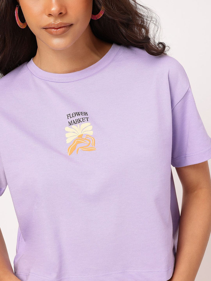 DressBerry Pastel Powerhouse Flower Tribe T-shirt