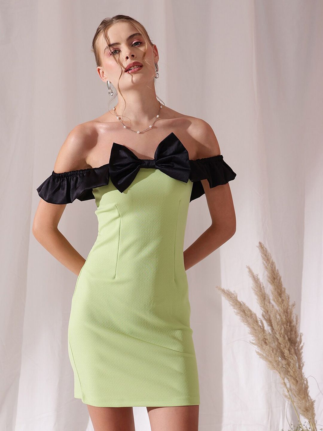 STREET 9 Cold-Shoulder Sheath Dress