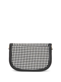 Berrylush Women Checked Structured Sling Bag