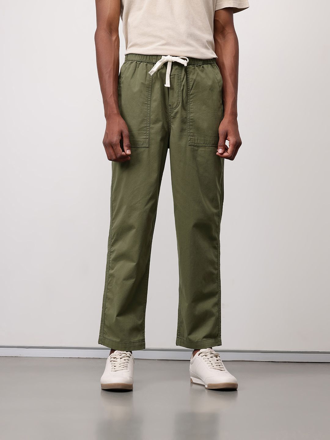 ether Men Regular Fit Trousers