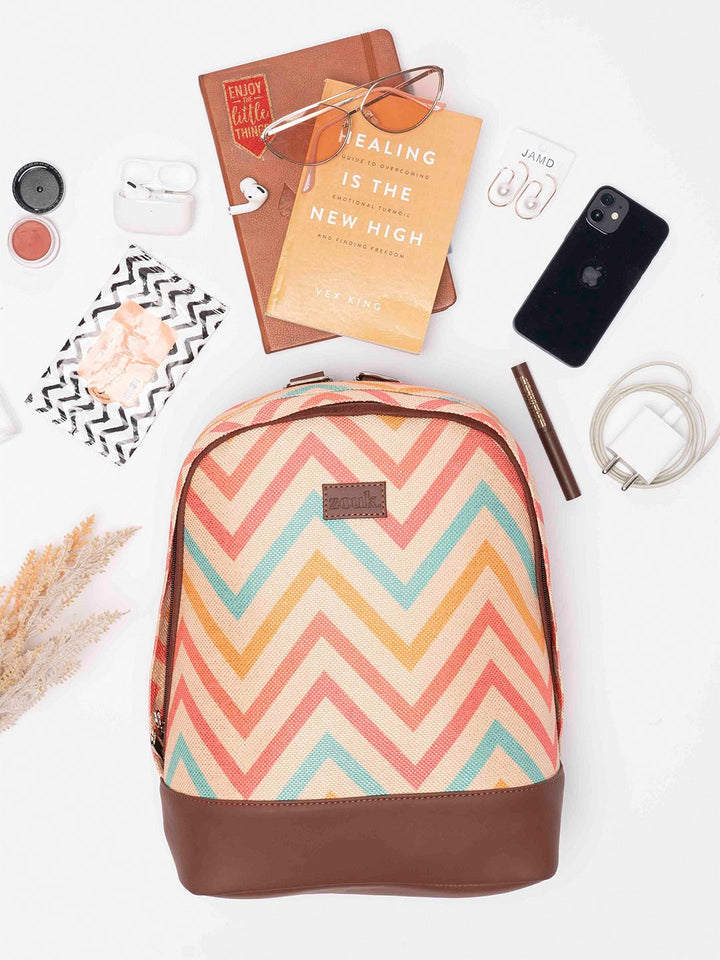 Ransel Bercetak Geometrik Zouk