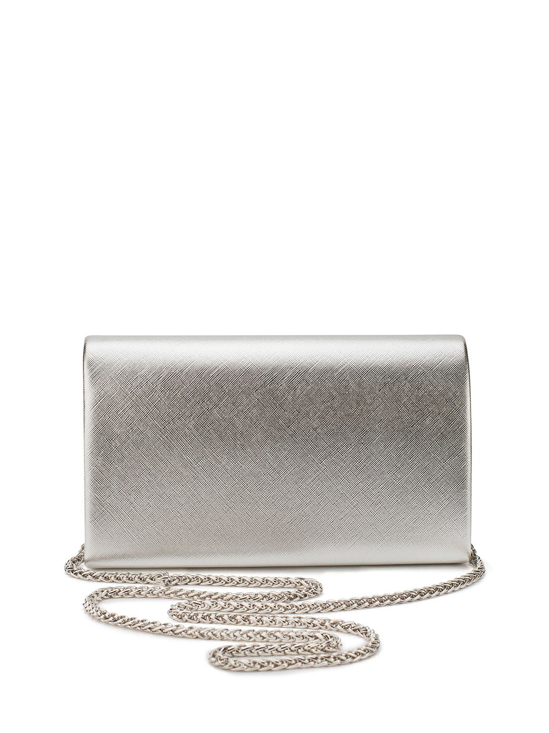 Lino Perros Purse Clutch with Link Chain Detail