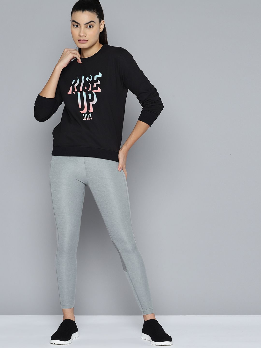HRX by Hrithik Roshan Printed Lifestyle Sweatshirt