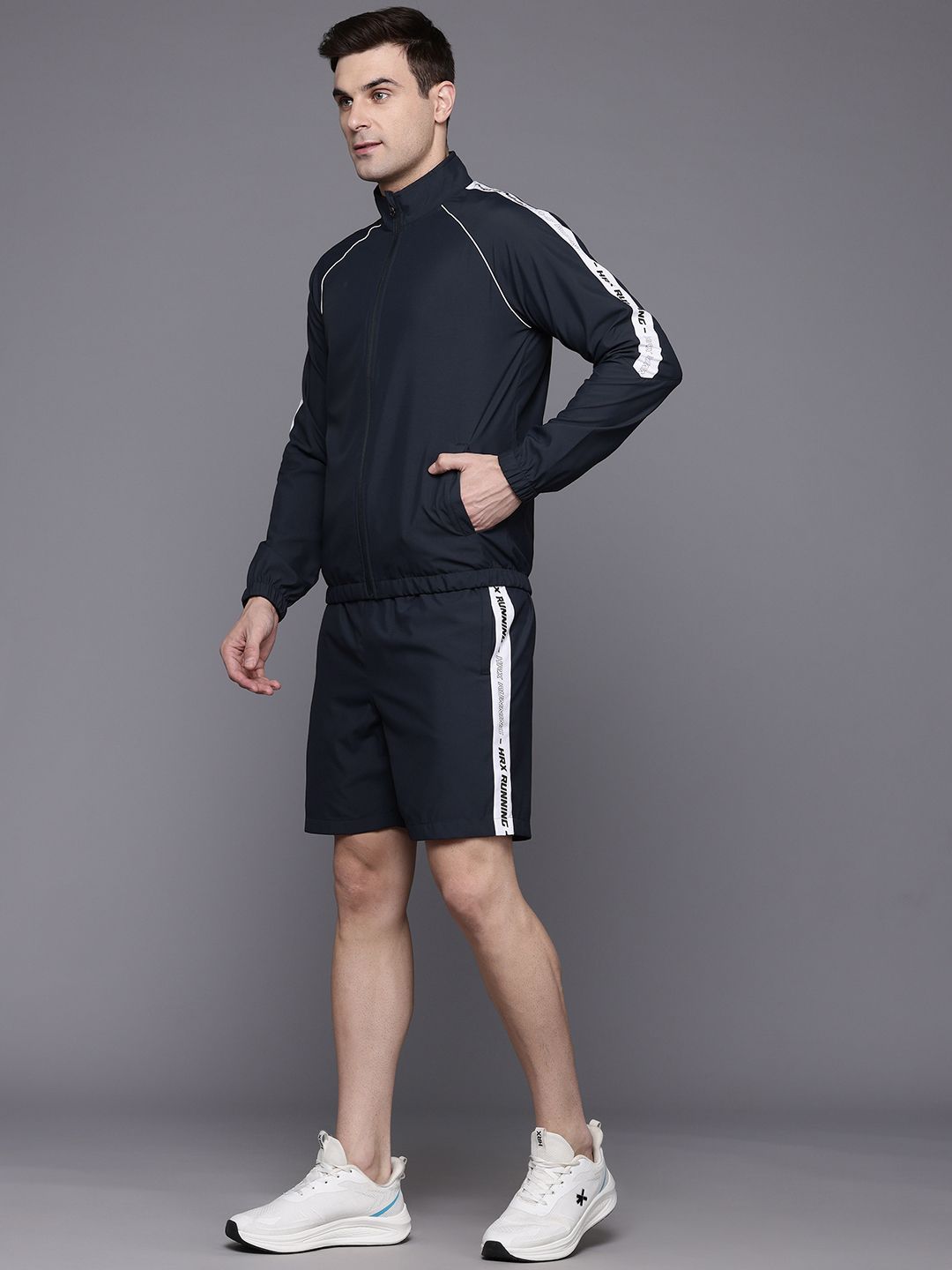 HRX by Hrithik Roshan Rapid-Dry Running Tracksuit