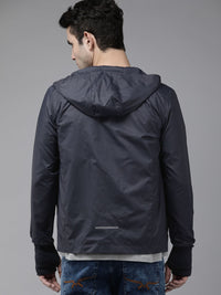 SPYKAR Men Navy Blue Lightweight Sporty Jacket