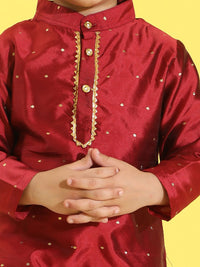 Cutiekins Boys Regular Kurta with Pyjamas