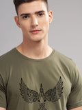 ADRO Men Printed T-shirt