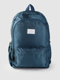 Lino Perros Women Teal Blue Solid Backpack- 28 Litres