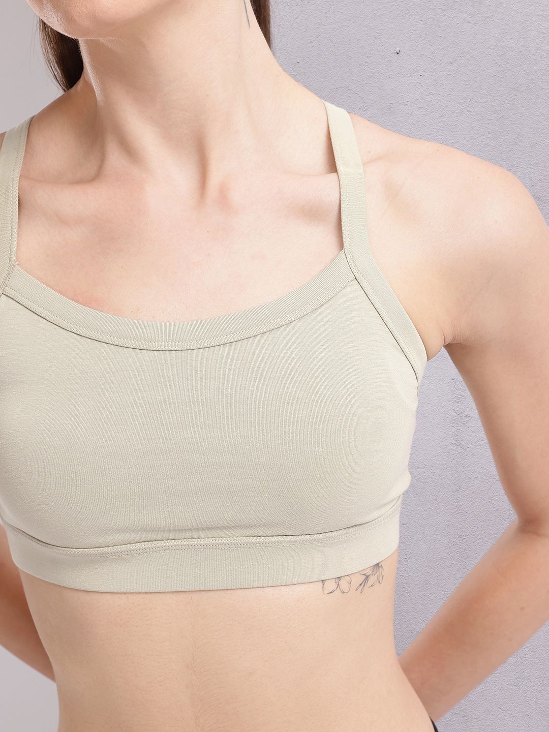 HRX by Hrithik Roshan Removable Padding Full Coverage Yoga Bra HR_SS25_W_BA_KY050_03_C