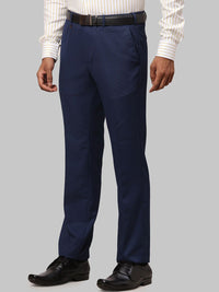 Park Avenue Men Solid Regular Fit Formal Trousers