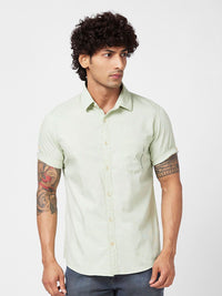 SPYKAR Slim Fit Opaque Cotton Casual Shirt