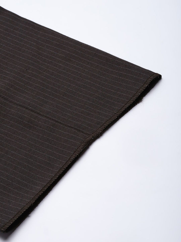 Park Avenue Men Striped Formal Trousers
