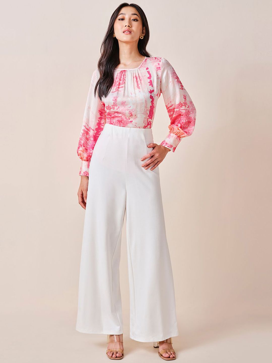 AND Women Slim Fit Parallel Trousers