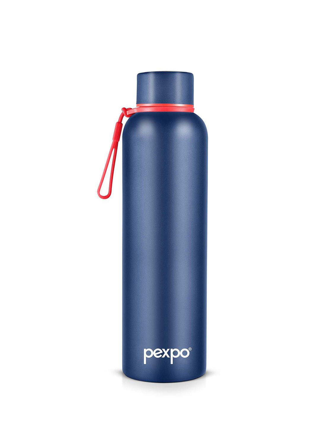 Pexpo Bravo Blue ISI Certified Thermosteel Hot and Cold flask Insulated Water Bottle 700ml