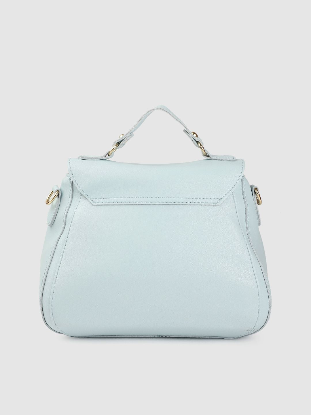 Lino Perros Blue Solid Satchel