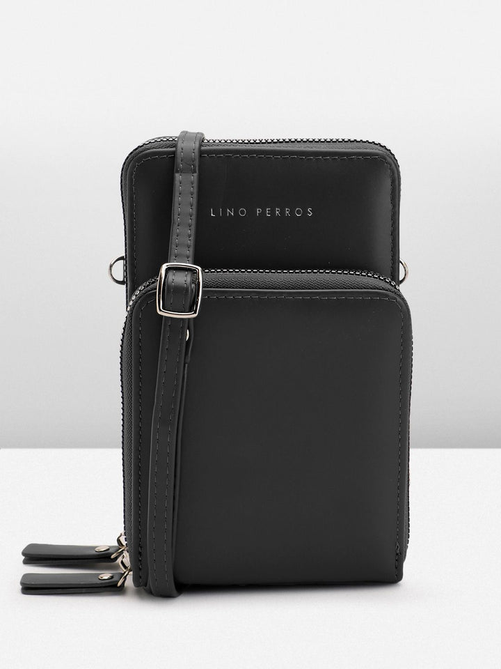 Lino Perros Brand Logo Detail Mobile Pouch