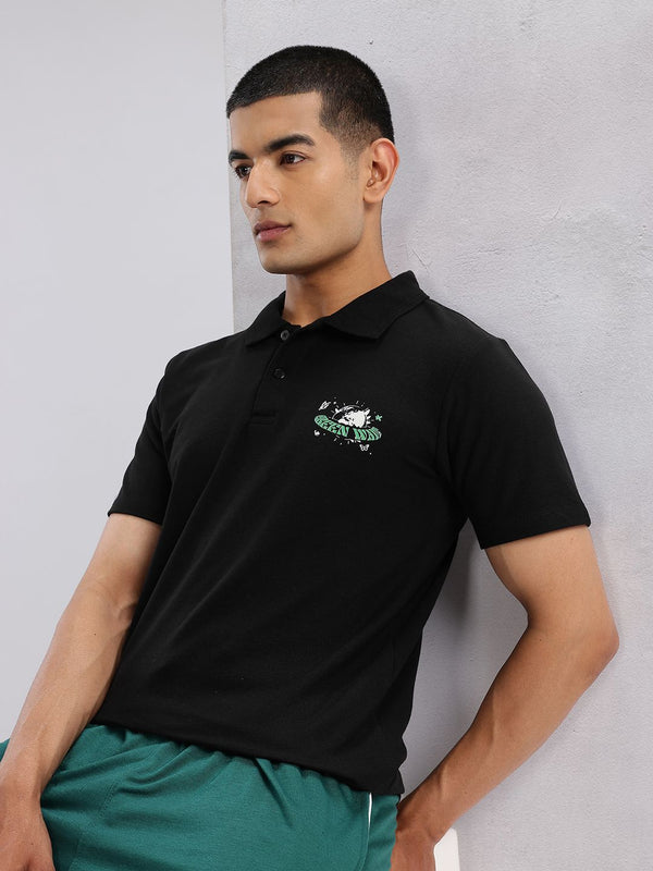 HRX by Hrithik Roshan Polo Collar Lifestyle T-shirt
