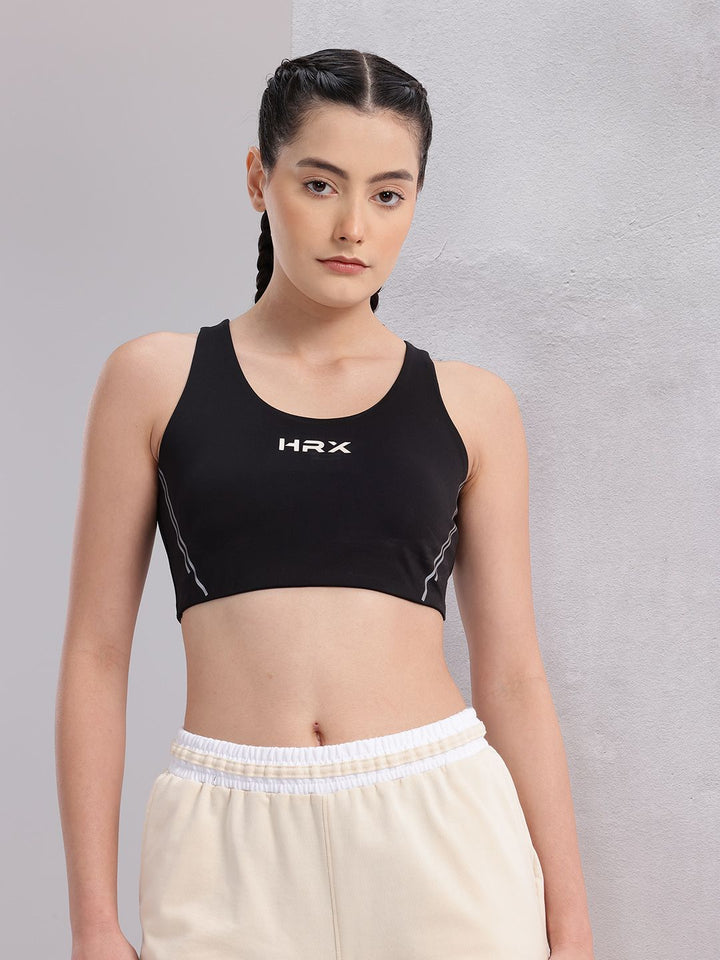 HRX by Hrithik Roshan Full Coverage Non-Wired Lightly Padded Training Bra KT471_03_A