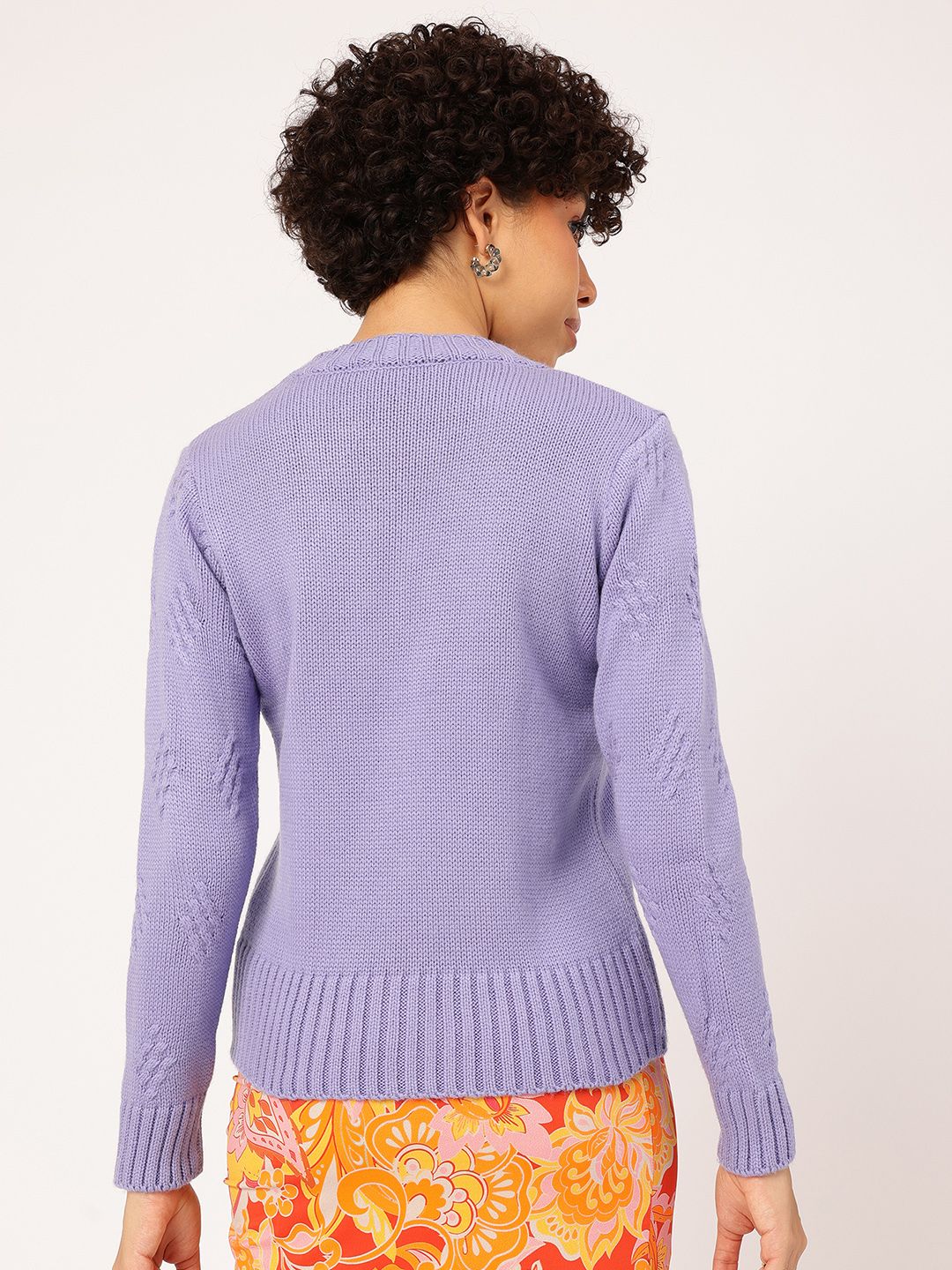 DressBerry Acrylic Self-Designed Pullover