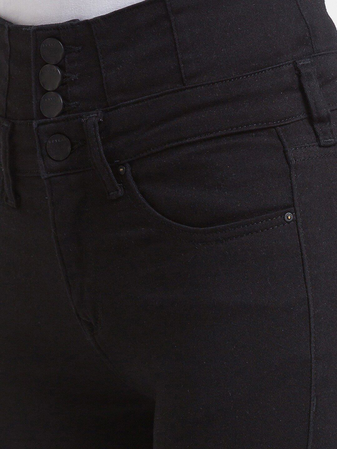 SPYKAR Women Black Alicia Super Skinny Fit Jeans