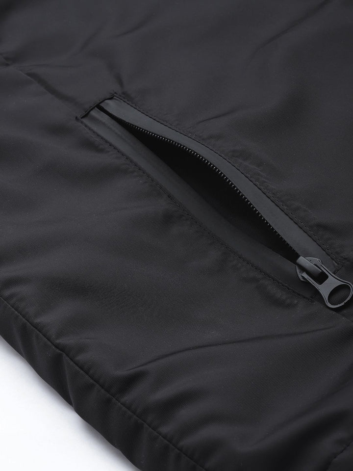 The Indian Garage Co Men Black Solid Tailored Jacket