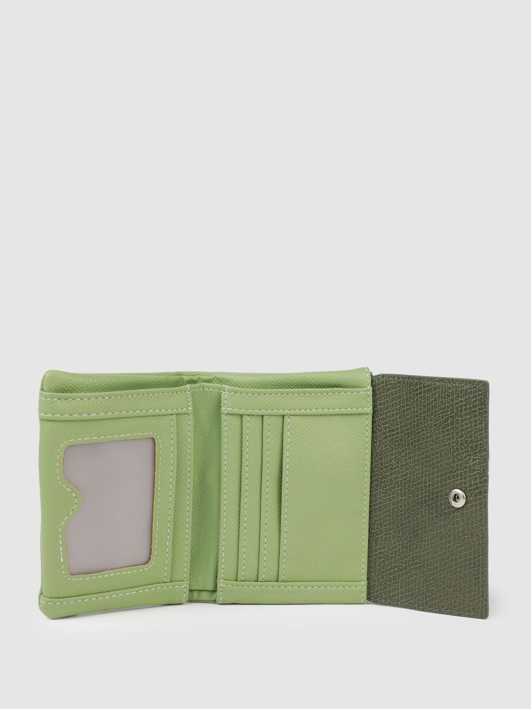 DressBerry Women Animal Textured Three Fold Wallet