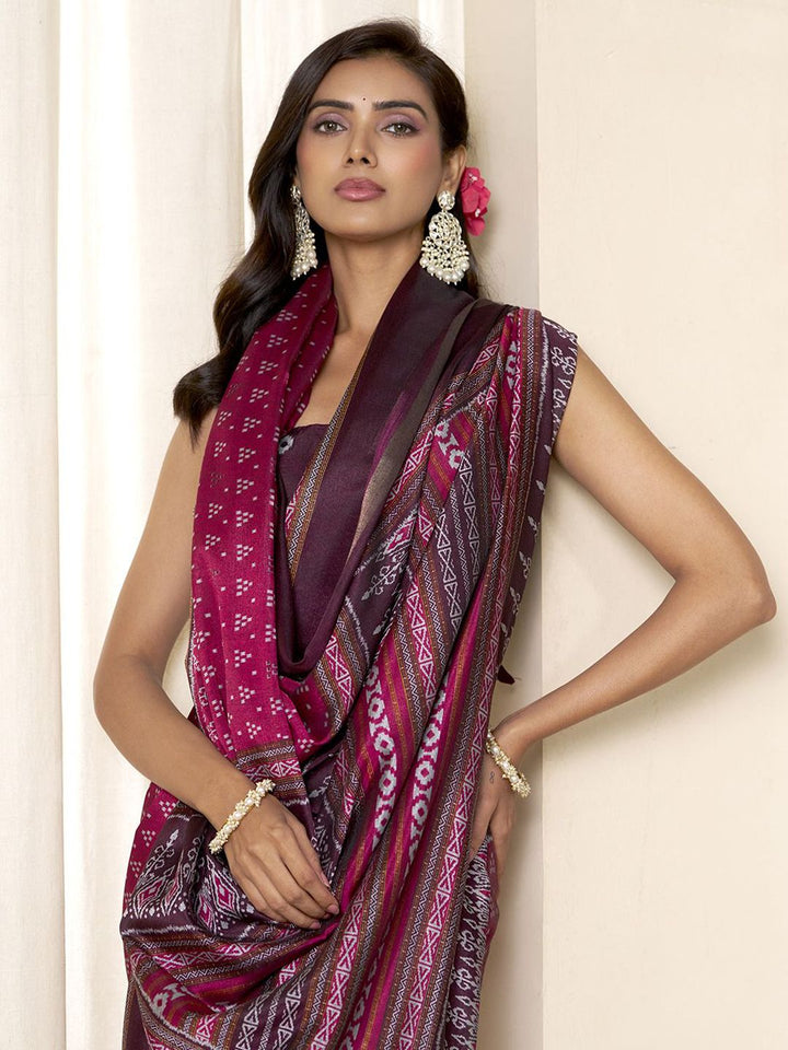 KALINI Ethnic Motifs Pure Cotton Saree