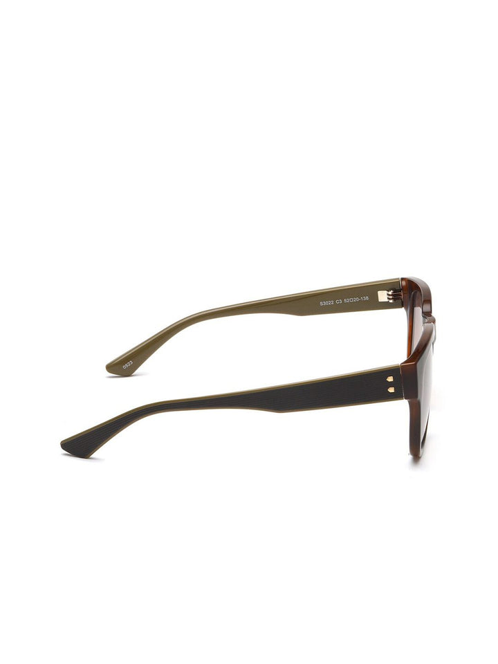 IDEE Men Round Sunglasses with UV Protected Lens IDS3022C3SG