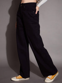 SASSAFRAS BASICS Women Comfort Flared High-Rise Jeans