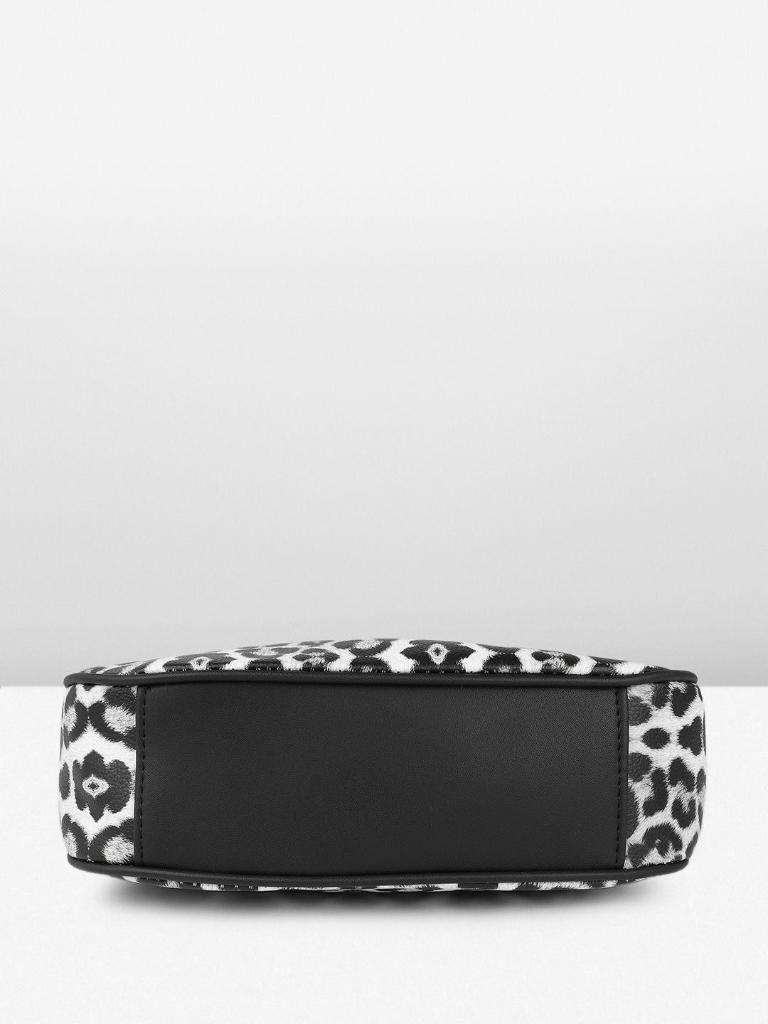 all about you Animal Print Structured Hobo Bag