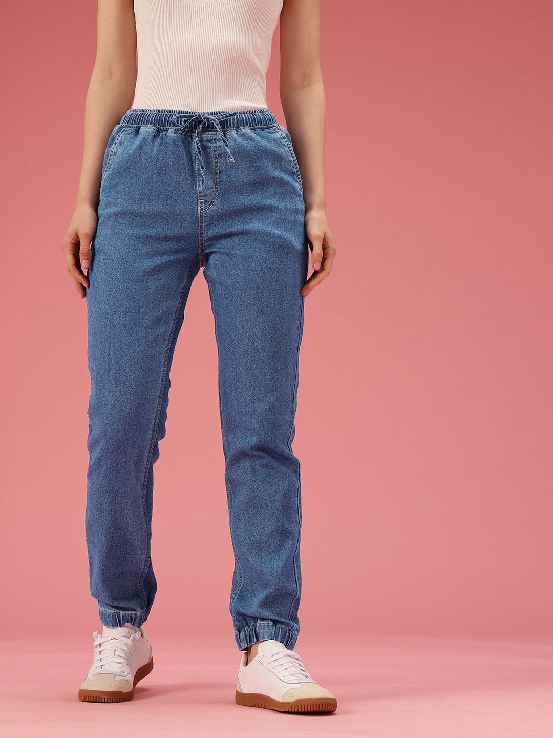 DressBerry Women Jogger High-Rise Stretchable Jeans