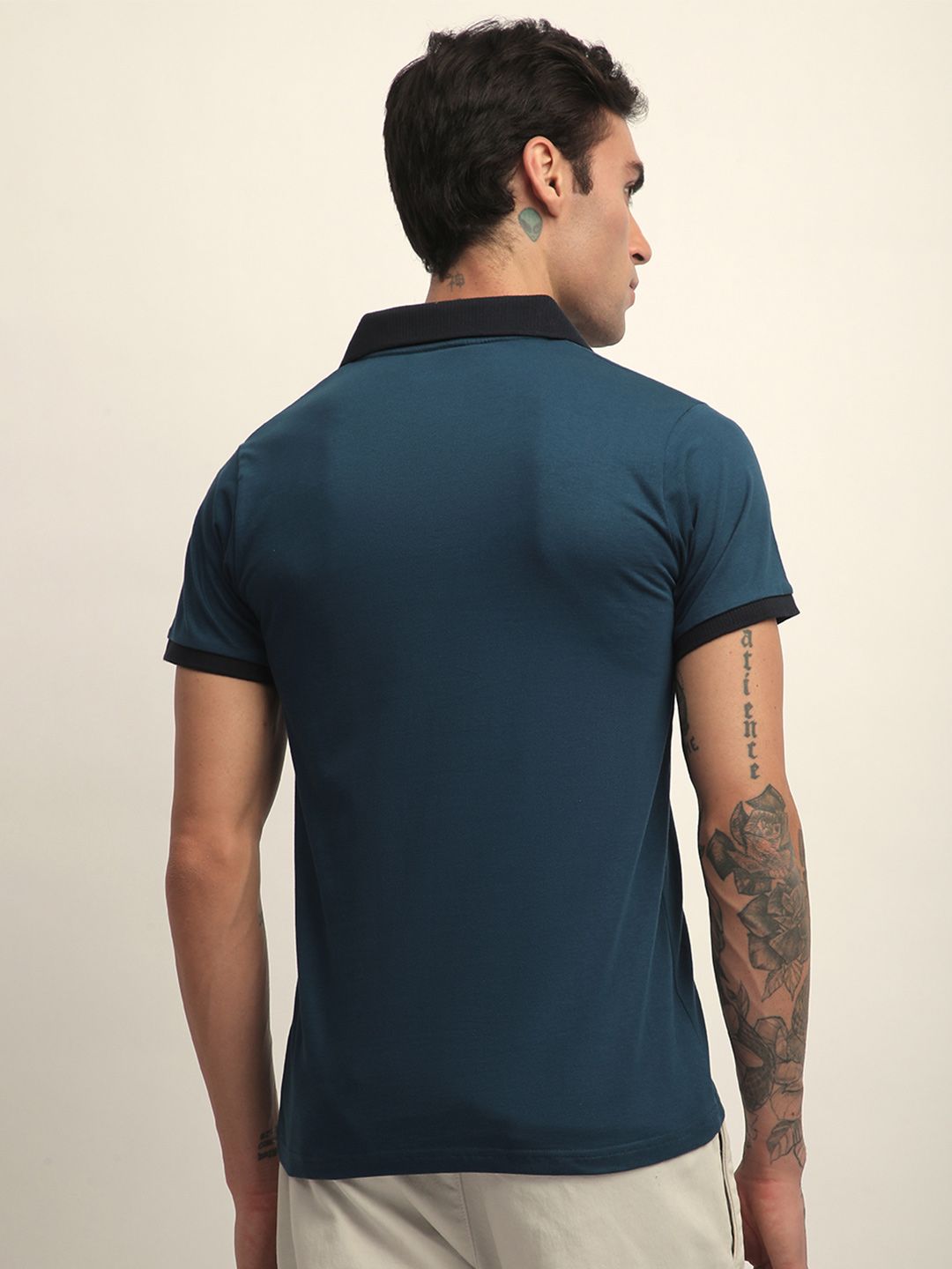 DILLINGER Men Short Sleeve Regular Fit Solid Polo Tshirt