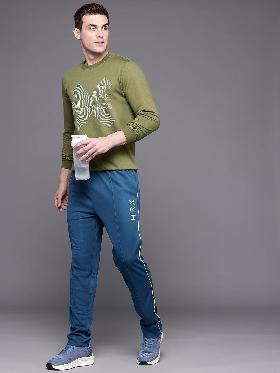 HRX by Hrithik Roshan Printed Running Sweatshirt